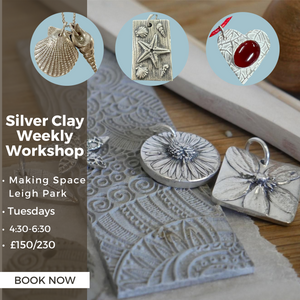 Silver Clay Weekly Workshop (Leigh Park) - Silver Magpie Fingerprint Jewellery