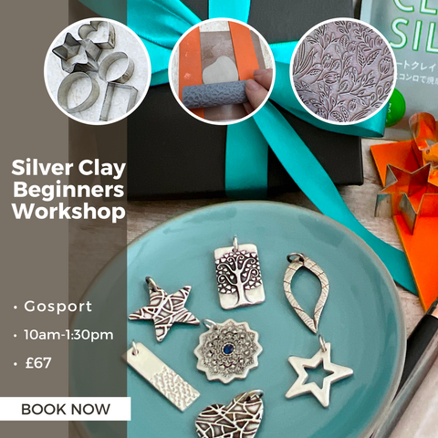Beginners Silver Clay Workshop (Gosport, Friday 10th May) - Silver Magpie Fingerprint Jewellery